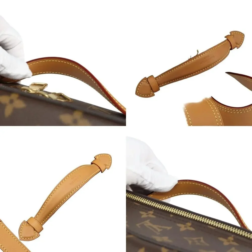 Louis Vuitton Monogram Soft Trunk Backpack MM Brown